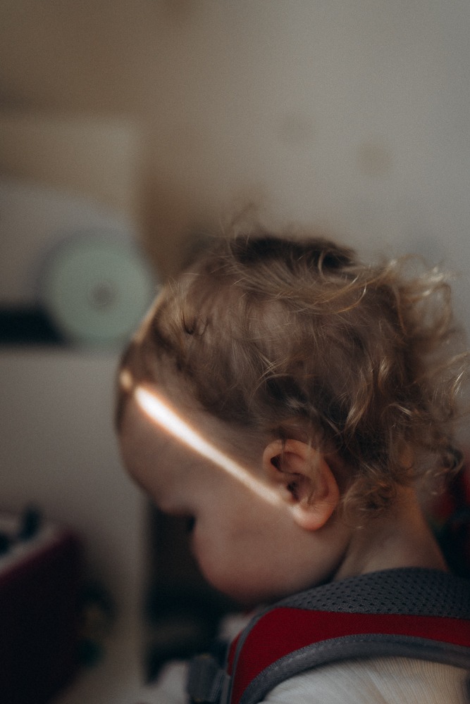 Locken des Mädchens