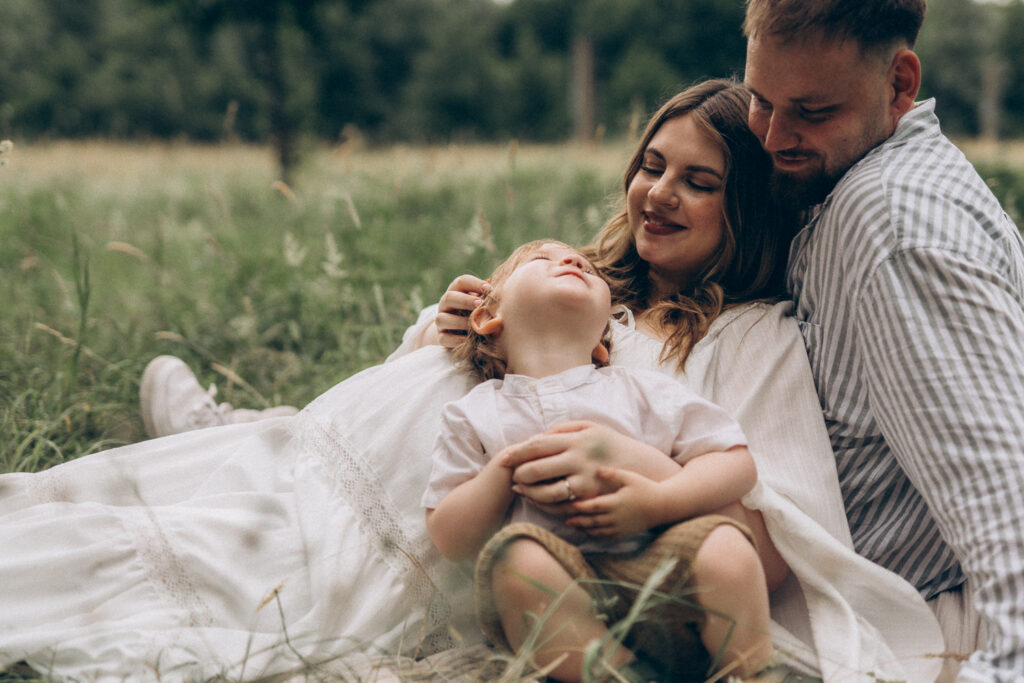 Babybauchshooting Familie