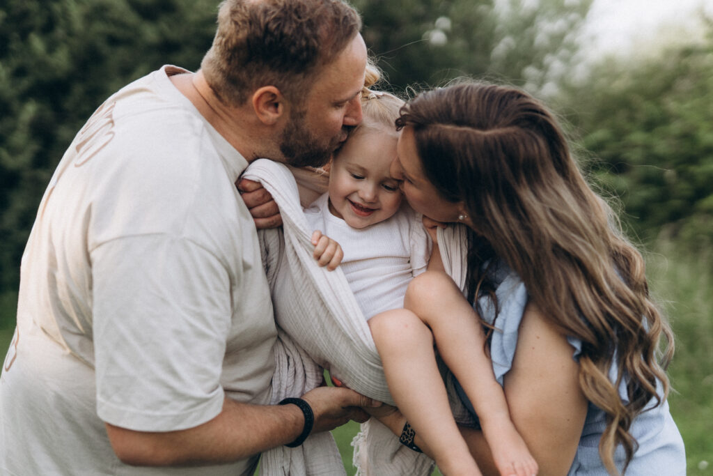 Familienschooting liebevoll Spaß