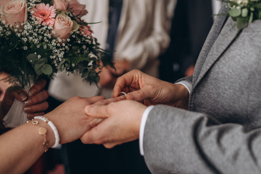 standesamtliche Hochzeit Ringtausch