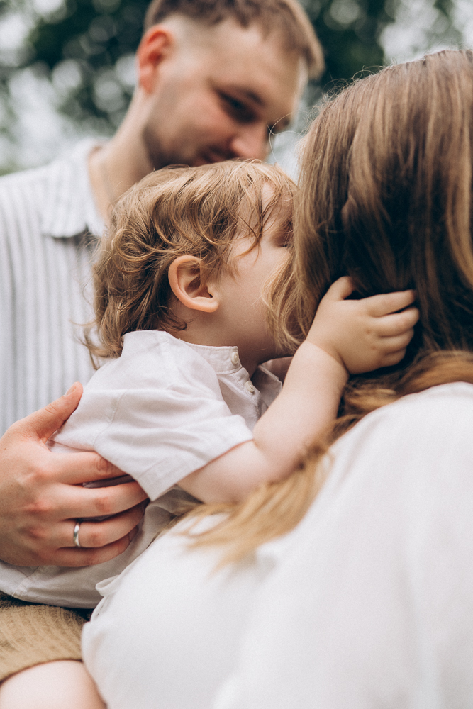 Babybauchshooting Familie