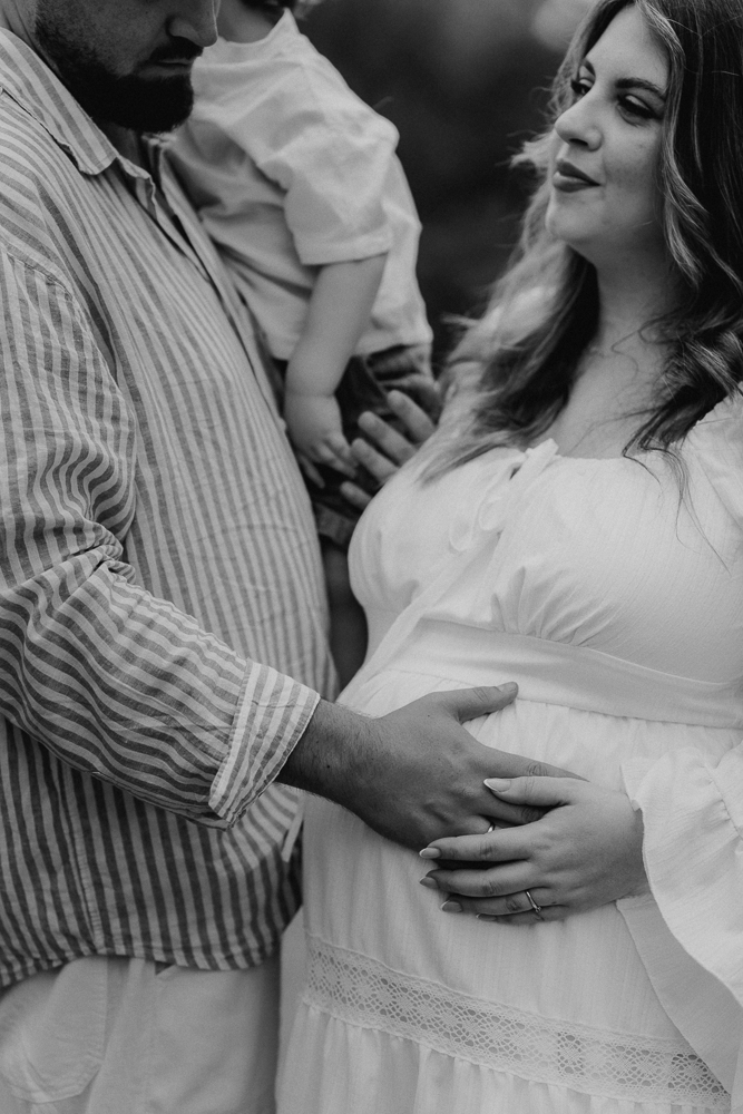 Babybauchshooting Familie